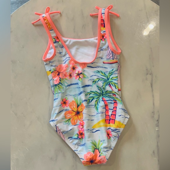 Cat & Jack, Girls, One Piece, Swimsuit. - Picture 2 of 5